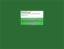 Tablet Screenshot of ecodriver.net