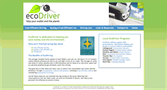 Desktop Screenshot of ecodriver.org